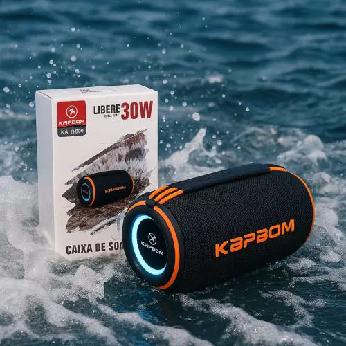 Caixa De Som Bluetooth Led KA-8296 Versão: 5.3